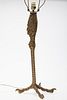 4933104: Gilt Bronze Ostrich Leg Lamp Base, Possibly P.
 E. Guerin (France/New York, 19th Century) ES7AJ