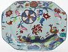 4933107: Chinese Export Porcelain Octagonal Platter with
 Tobacco Leaf Motif, 18th Century ES7AC