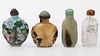 4933136: Group of 4 Snuff Bottles, 19th Century and Later ES7AC