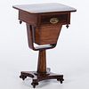 4933293: Continental Mahogany Work/Sewing Table, 19th Century ES7AJ