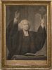 4933346: Two Works: Print of James Edward Oglethorpe and
 a Mezzotint of Reverend George Whitefield ES7AO
