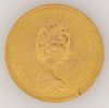 1974 22K Great Britain Elizabeth II Gold Coin