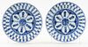 Chinese Blue And White Porcelain Bowls, Pair