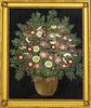 Kayo Lennar "The Old Lady Flowers" Oil on Canvas