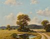 Roland Enright Oil on Canvas Landscape