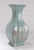 A Chinese Ruyao Porcelain Fortune Vase 