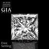 1.51 ct, D/VVS1, Princess cut GIA Graded Diamond. Appraised Value: $40,500 