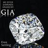 1.53 ct, G/VS1, Cushion cut GIA Graded Diamond. Appraised Value: $28,200 
