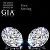 7.47 carat diamond pair Round cut Diamond GIA Graded 1) 3.71 ct, Color G, IF 2) 3.76 ct, Color G, IF . Appraised Value: $537,800 