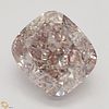 1.74 ct, Natural Fancy Brown Pink Even Color, SI1, Cushion cut Diamond (GIA Graded), Appraised Value: $160,700 