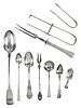 17 Pieces Assorted Silver Flatware