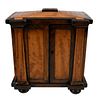Inlaid Miniature Four Drawer Tabletop Cabinet