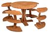 Unusual Art Deco Burr Maple Low Table