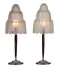 Pair of Marius-Ernest Sabino Table Lamps 