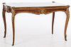 4777452: Louis XV Style Kingwood and Tulipwood Writing Table, 19th Century KL7CJ