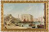 4643728: Italian School, Venice Canal Scene, Oil on Canvas KL6CL