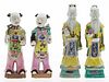 4642553: Group of 4 Chinese Ceramic Figures TF1SC