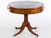 4542886: George III Mahogany Drum Table Late 18th Century KL5CJ