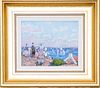 4368441: Calvin Charles, Pair of Paintings Depicting Seaside
 Scenes, Oil on Canvas
C8GAL