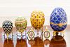 4368445: Four Faberge Eggs and 2 Picture Frames, 20th Century C8GAQ