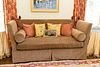 4368467: Knoll Style Sofa with Throw Pillows C8GAJ