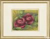 Luigi Rist (American 1888-1959), woodcut, titled Roses, 150 edition, 7'' x 9''
