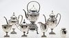 4269314: Shreve and Company 7 Piece Sterling Silver Tea and Coffee Set E1REQ