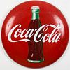 4058172: Vintage Circular Metal Coca-Cola Sign E8RDI