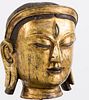 3984746: Asian Gilt Bronze Head of Buddha, Modern E6RDC
