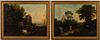 3984788: Italian School, Two Landscape Paintings, Oil on
 Canvas, 18th/19th Century E6RDL