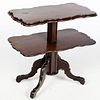 5409033: Victorian Rosewood Three-Tier Table, 19th Century E7RDJ