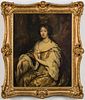 3753435: Circle of Constantin Netscher (1668-1723), Portrait
 of Maria Mancini, Oil on Canvas E3RDL