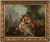 3753484: After Francois Boucher (French, 1703-1770), Courting
 Couple in a Landscape, Oil on Canvas E3RDL
