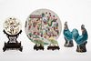 3753538: Miscellaneous Group of 6 Asian Porcelain and Stone Articles E3RDC