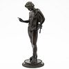 After Michelle Amodio, Narcissus, c 1890-1910, Bronze