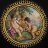 French Porcelain Tondo of the Infant Eros, 19th C