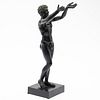 French School, Exalted Youth, After the Antique, Bronze