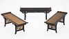 3 Chinese Style Miniature Altar Tables