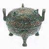 Early Warring States Style Chinese Bronze Vessel, 20th