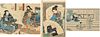 2 Utagawa Kunisada Woodblock Prints and Another