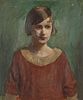 Christopher A. D. Murphy, Portrait of a Girl in Red,