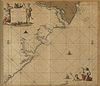 Johannes Van Keulen, Map of Brazilia, Late 17th C