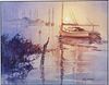 Phil Stark, Boats, Watercolor