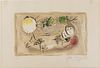 Marc Chagall, Le Repos, Lithograph