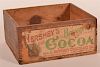 1890s Hersheys Cocoa Lancaster, PA Wood Box