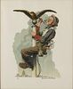 Norman Rockwell, Gilding the Eagle, Lithograph
