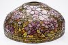 Pink Floral Stained-Glass Shade