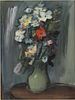 Josef Foshko, Floral Still Life, Gouache on Paper