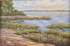 Unsigned, Marsh Scene, Oil on Canvas
