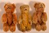 Three Schuco Vintage Mohair Teddy Bears.
